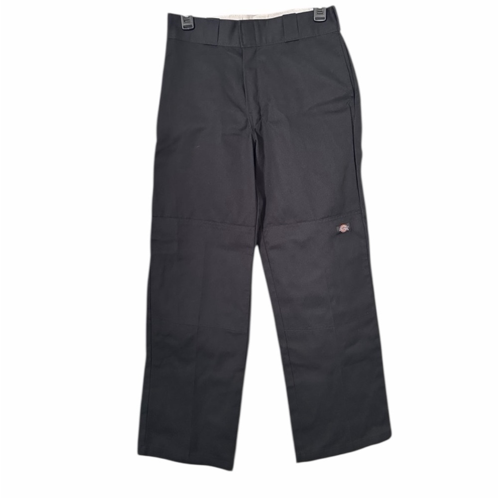 Dickies Men's Loose Fit Double Knee Work Pant, 85283BK Black Like New 28x30